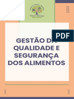 E-Book - Gestão Da Qualidade e Segurança Dos Alimentos