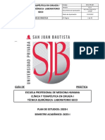 G.P. Clínica y Terapéutica en Cirugía I Laboratorio Seco 2023-I F