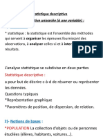 Statistique Descriptive Univariée INPED 2023