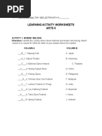 4TH Quarter Art Worksheets