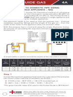 A Guide To Domestic Pipe Sizing (Single Appliance - NG) : PGG4B Deals With Sizing For Multiple Appliances