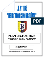 Plan Lector Secundaria IE LSB Ccesa007