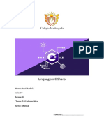 Linguagem C Sharp 2