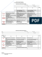 Rubrics For FreestyleBackstroke