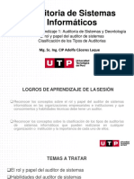 S02.s1-Material - El Rol y Papel Del Auditor de Sistemas y Clasificación de Los Tipos de Auditorias