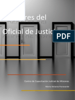 Deberes Del Oficial de Justicia