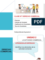 CLASE NÂ° 7 DERECHO COMERCIAL Empresa