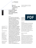 Evaluation of Choroidal Tumors With Optical Coherence Tomography