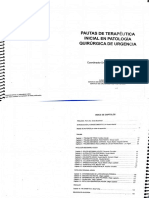 Pautas de Terapéutica Inicial en Patología Quirurgica de Urgencia