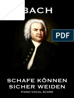 Bach - BWV 208 - Schafe Können Sicher Weiden