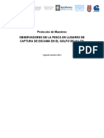 AGOSTO 18 Protocolo de Muestreo Observadores en MAR