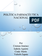 Trabajo Politica Farmaceutica Nacional