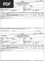 Invoice: Honasco Plastic Tech PVT LTD