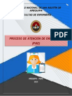 Proceso de Atencion de Enfermería