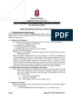 Guidelines For Master Paper - BOU