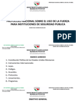 Curso Del Protocolo Nacional de Uso de La Fuerza