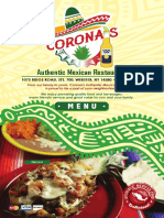 Coronas Webster 8 5x14 Menus