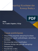 Antropologi Kesehatan Dan Konsep Budaya