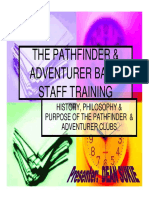 The Pathfinder Amp Adventurer Basic Staff Training