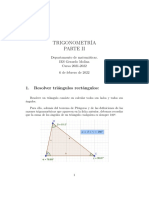 4º Eso Trigonometría 2