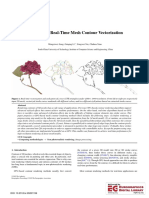 GPU-Driven Real-Time Mesh Contour Vectorization