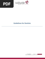 Guidelines For Dentists