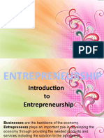 ENTREPRENEURSHIP