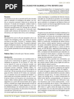 Absceso Cerebral Causado Por Salmonella Typhi: Reporte Caso: Resumen