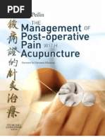 Management of Postoperative Pain With Acupuncture