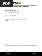 Enerpac HTM100: Operation & Maintenance Manual