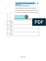 GATE 2022 Engineering Sciences XE Fluid Mechanics: XE-B (Q.22 - Q.30 Carry ONE Mark Each)