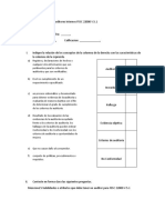 Evaluacion Formacion de Auditores Internos FSSC 22000 V)