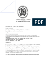 TSJreg Requisitos Medida Cautelar (Suspension Efectos Acto)