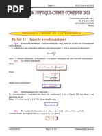 2019 Concours Commun INP Physique Chimie PSI Corrige 2