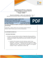 Guía de Actividades y Rúbrica de Evaluación - Fase 5 - Aplicación A Empresa Del Sector Real