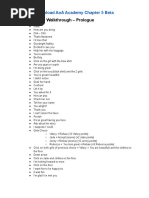 AoA Academy Chapter 5 Beta Walkthrough
