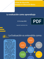 Evaluación Como Aprendizaje