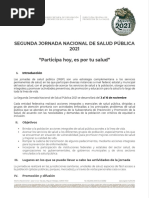 LINEAMIENTOS JORNADA SALUD PÚBLICA 3 Al 16 NOVIEMBRE