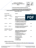 Revised Exam Program Jun 2023 Rtle (Rad Tech) 051123