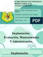 Exposicion Implantacion-Mantenimiento y Administracion 1