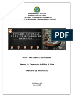 Caderno de InstruÃ Ã o - UD IV - Ass 1 - Pagamento Militar Da Ativa - CPCOM 2022 - Mar 23