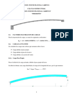 Calculo Estructural Puente Peatonal en Arco