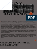 Origen y Desarrollo de Los Davidianos Diapo