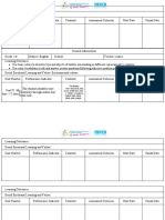 First Grade Monthly Planning - Period Junio, Julio