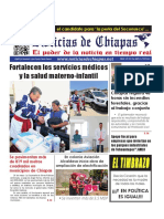 Periódico Noticias de Chiapas, Edición Virtual Sábado 27 de Mayo de 2023