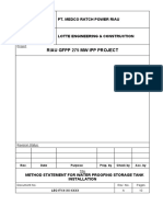 Method Statement For Waterproofing Installation