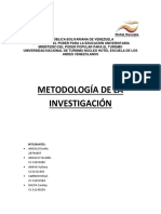 Metodolgia de La Investigacion