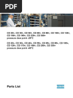 Atlas Copco: Parts List