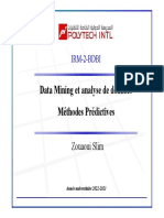 DataMining Et Analyse de Données - Partie 2