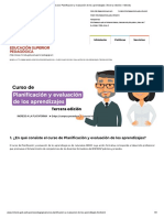 Curso Planificacion y Evaluación de Los Aprendizajes (Tercera Edición) - Minedu